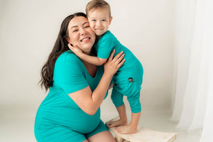 Women’s One-Piece Lounger in Jade | Bamboo Viscose