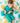 Front Opening Shortie Romper in Jade | Bamboo Viscose