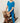 Front Opening Romper in Azure | Bamboo Viscose