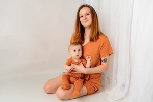 Women’s 2 pc Loungewear Set in Yams | Bamboo Viscose