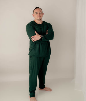 Men's 2PC Loungewear Set in Sage