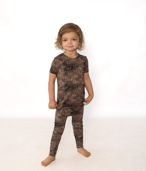 Change-A-Roo™ Front Opening Romper in Antlers