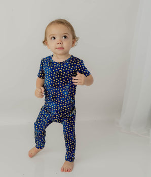 Change-A-Roo™ Front Opening Romper in Stargazer