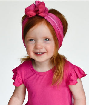 Headwrap in Fuchsia