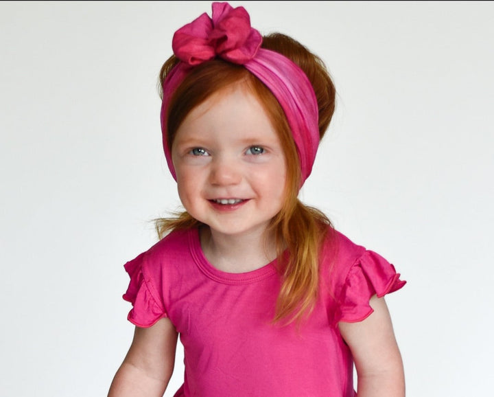 Headwrap in Fuchsia | Bamboo Viscose