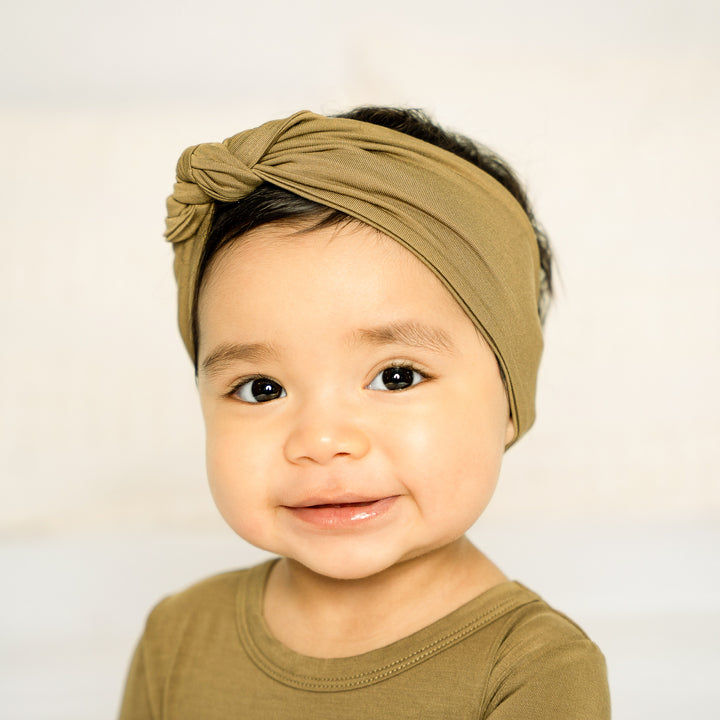 Headwrap in Khaki | Bamboo Viscose