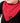 Bib in Ribbed Crimson