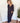 Women’s “California Lounge Dress” in Ribbed Essential Midnight