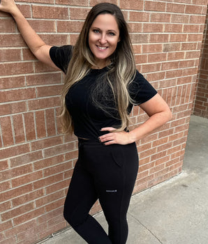 Women's Joggers in Jet