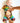 Front Opening Romper in Prism