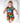Front Opening Shortie Romper in Prism