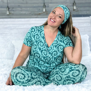 Women’s 2 pc Loungewear Set in Hurricane | Bamboo Viscose