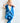 Wrap-A-Roo™ Wrap Opening Romper in Azure | Bamboo Viscose