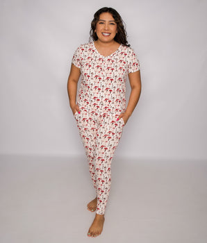 Women’s 2 pc Loungewear Set in Truffle