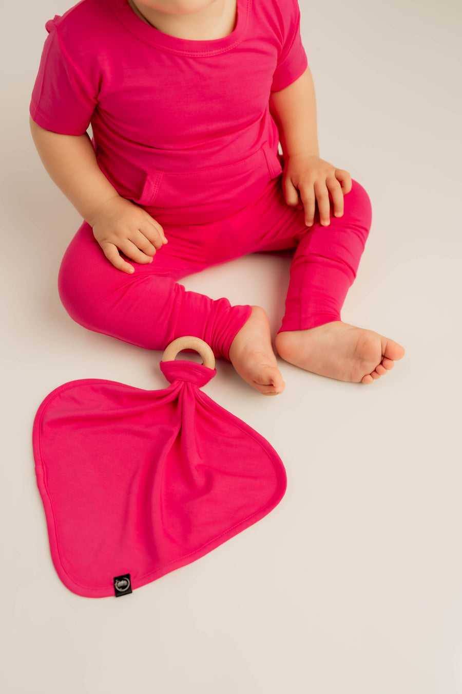 Front Opening Romper in Fuchsia | Bamboo Viscose
