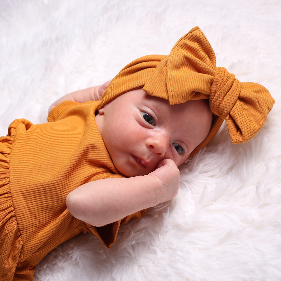 Headwrap in Amber | Bamboo Viscose