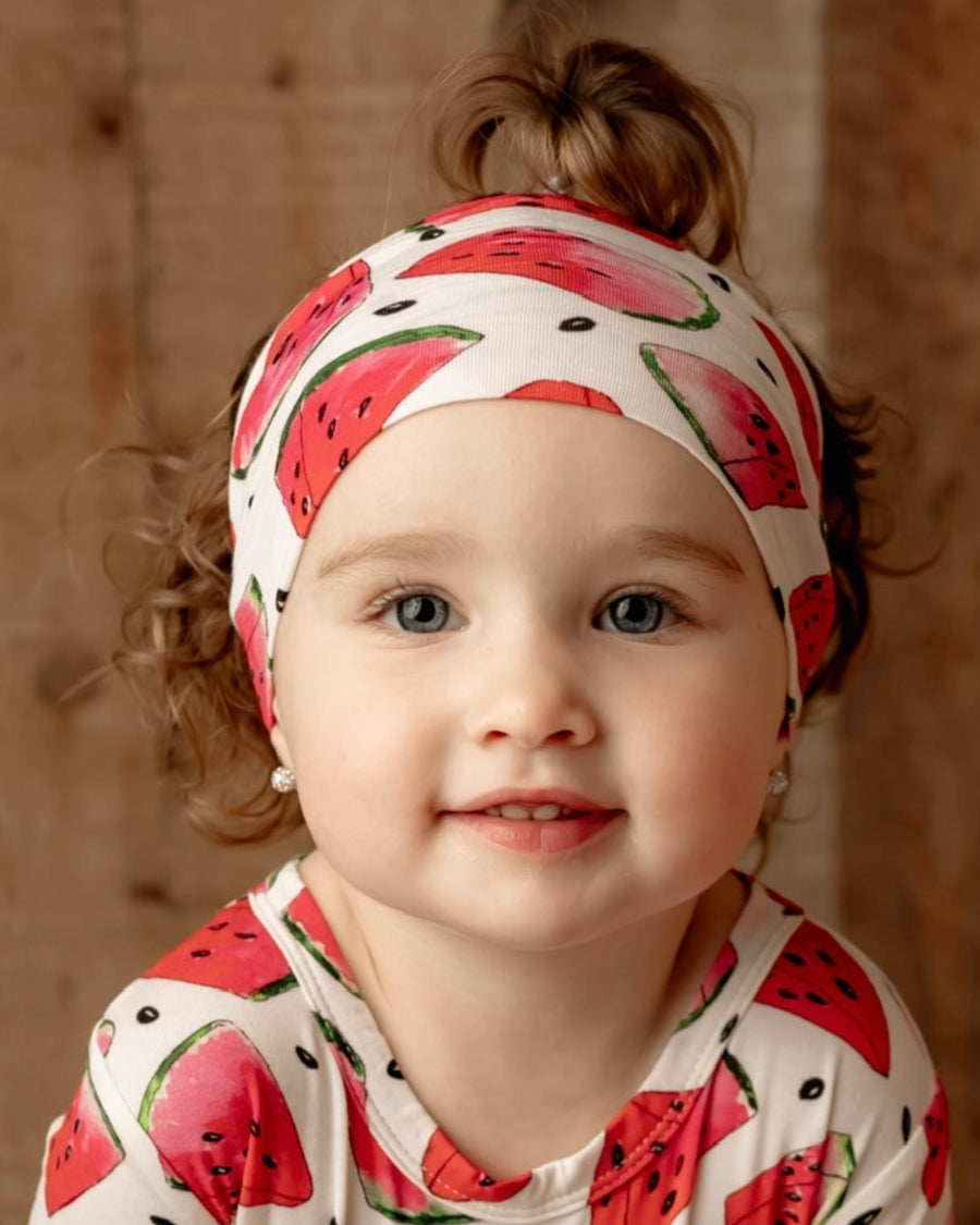 Headwrap in OG Watermelons 2.0 | Bamboo Viscose