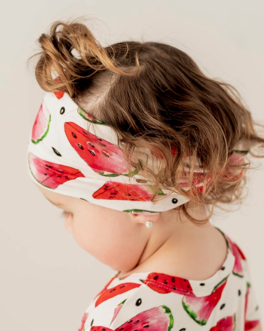 Headwrap in OG Watermelons 2.0 | Bamboo Viscose