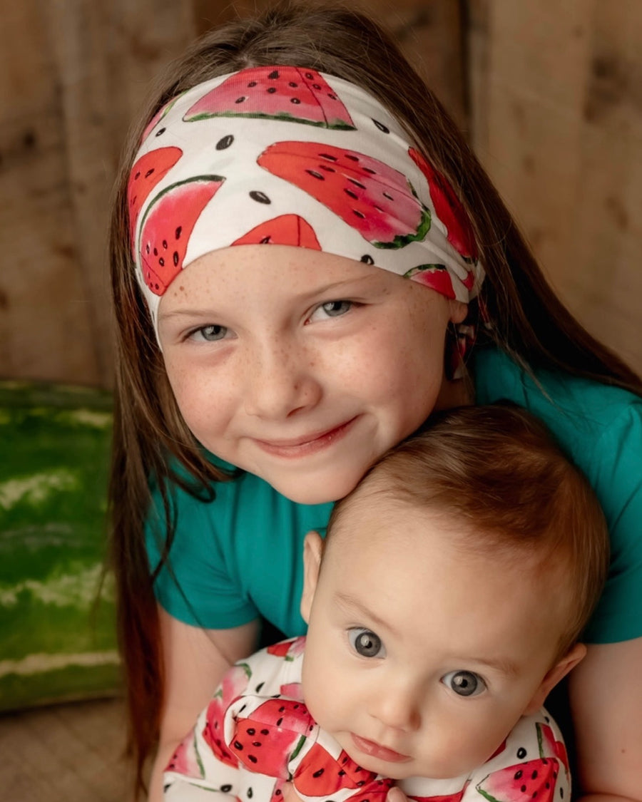 Headwrap in OG Watermelons 2.0 | Bamboo Viscose