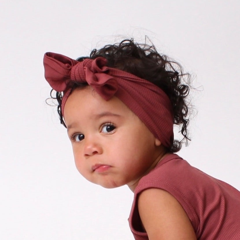 Headwrap in Memphis Rust | Bamboo Viscose