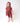 Front Opening Twirl Shortie Romper in Memphis Rust | Ribbed Bamboo Viscose