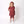 Front Opening Twirl Shortie Romper in Memphis Rust | Ribbed Bamboo Viscose