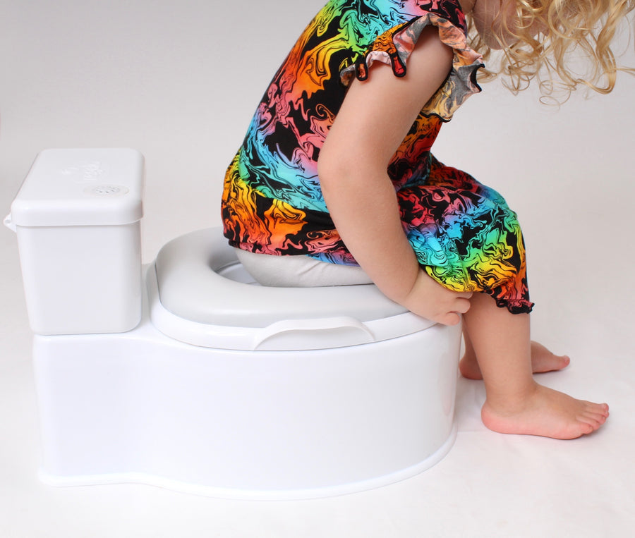 Switch-A-Roo ™ Reversible Opening Twirl Shortie Romper in Prism | Bamboo Viscose