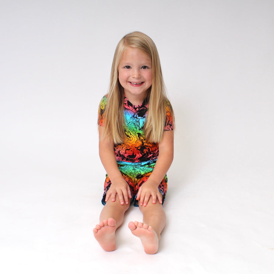 2 pc Loungewear Set in Prism | Bamboo Viscose