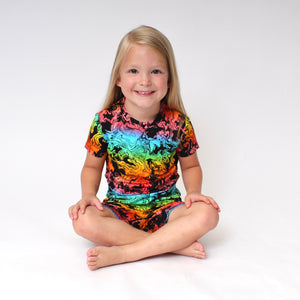 2 pc Loungewear Set in Prism | Bamboo Viscose