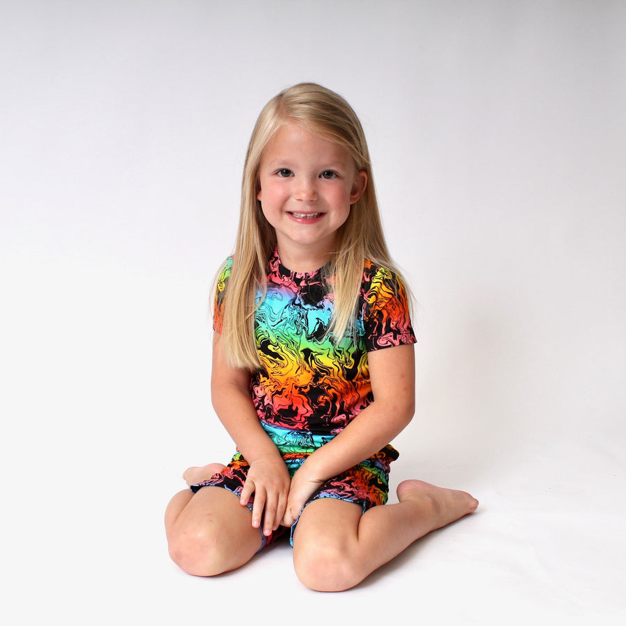 2 pc Loungewear Set in Prism | Bamboo Viscose