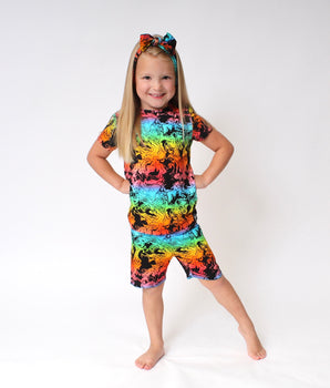 2 pc Loungewear Set in Prism | Bamboo Viscose