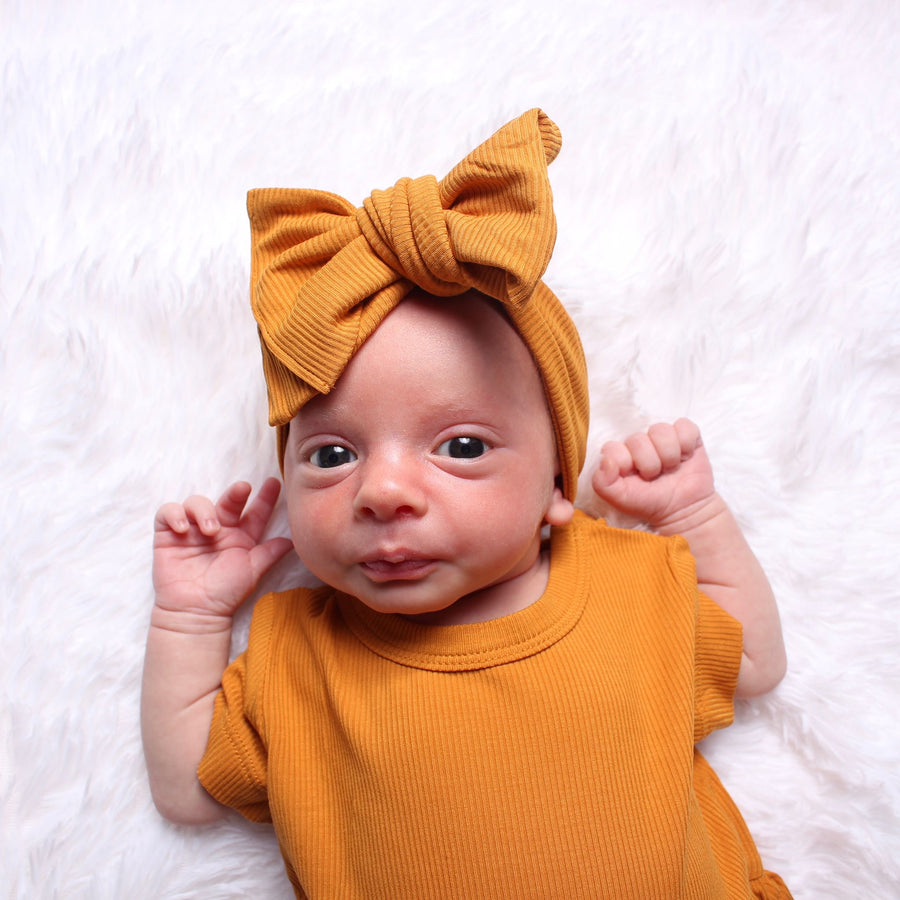 Headwrap in Amber | Bamboo Viscose