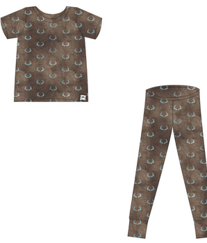 2 pc Loungewear Set in Antlers