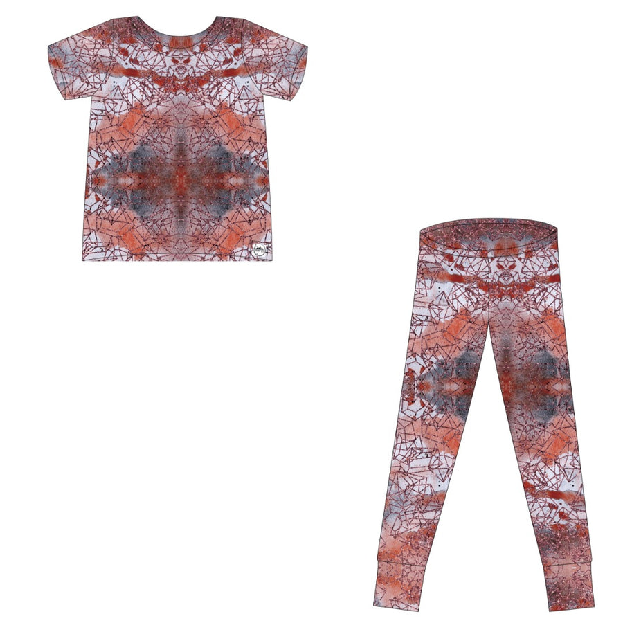 2 pc Loungewear Set in Sunset | Bamboo Viscose