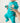 Front Opening Romper in Jade | Bamboo Viscose