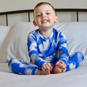 2 pc Loungewear Set in Watching Clouds | Bamboo Viscose