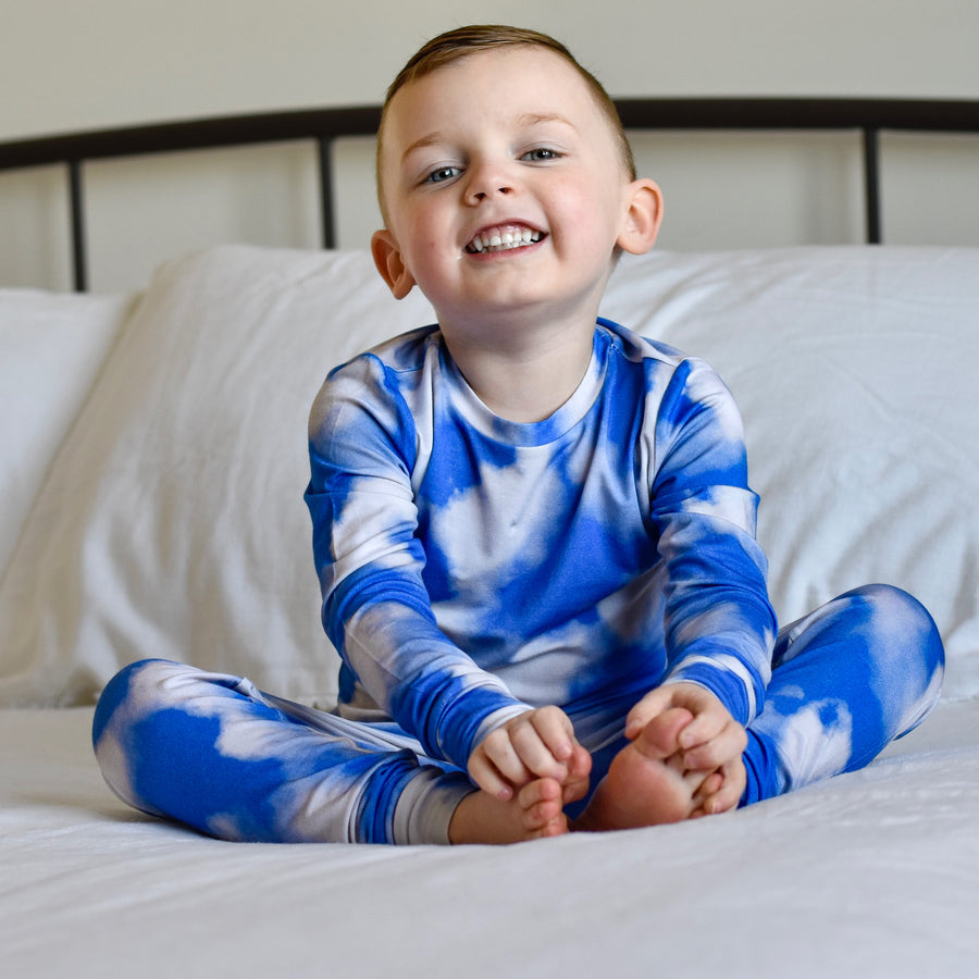 2 pc Loungewear Set in Watching Clouds | Bamboo Viscose