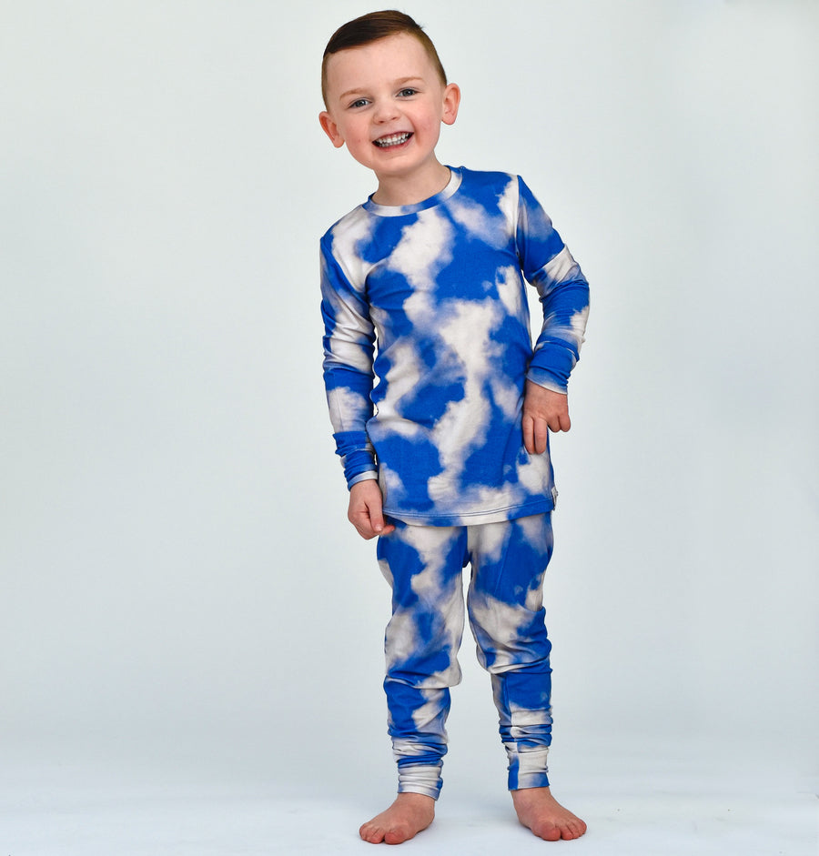 2 pc Loungewear Set in Watching Clouds | Bamboo Viscose