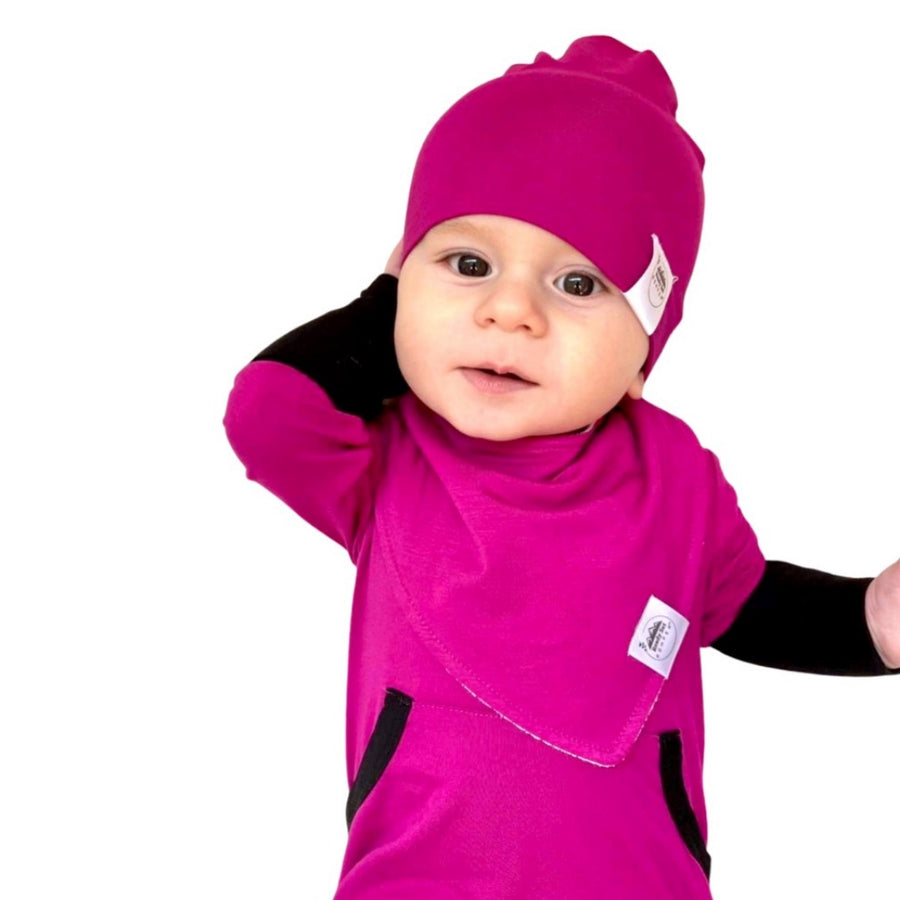 Beanie in Boysenberry | Bamboo Viscose