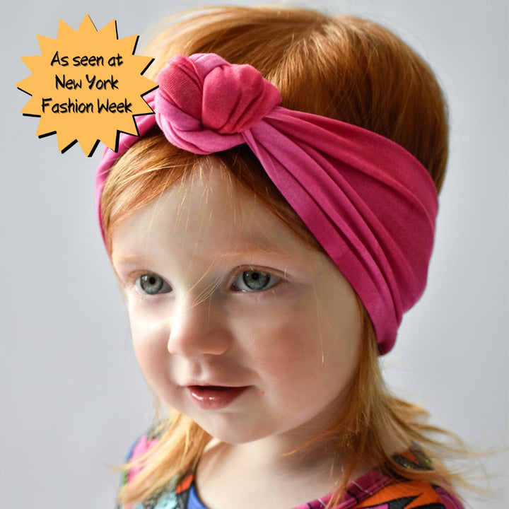 Headwrap in Electric Candy | Bamboo Viscose
