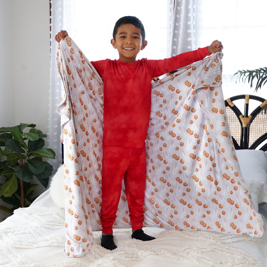 2 pc Loungewear Set in Ruby Red | Bamboo Viscose