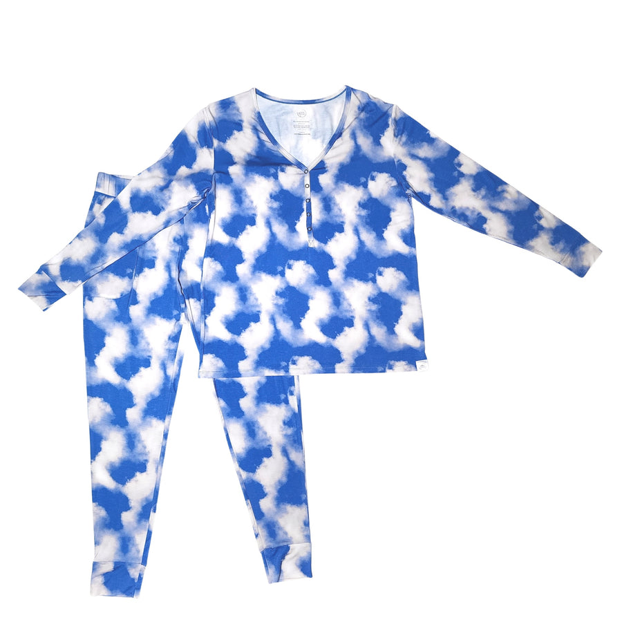 Women’s 2 pc set in Watching Clouds | Bamboo Viscose