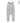 Front Opening Tank Romper in Heathered Grey