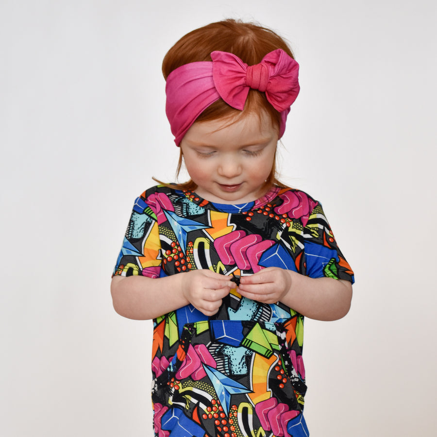 Headwrap in Electric Candy | Bamboo Viscose