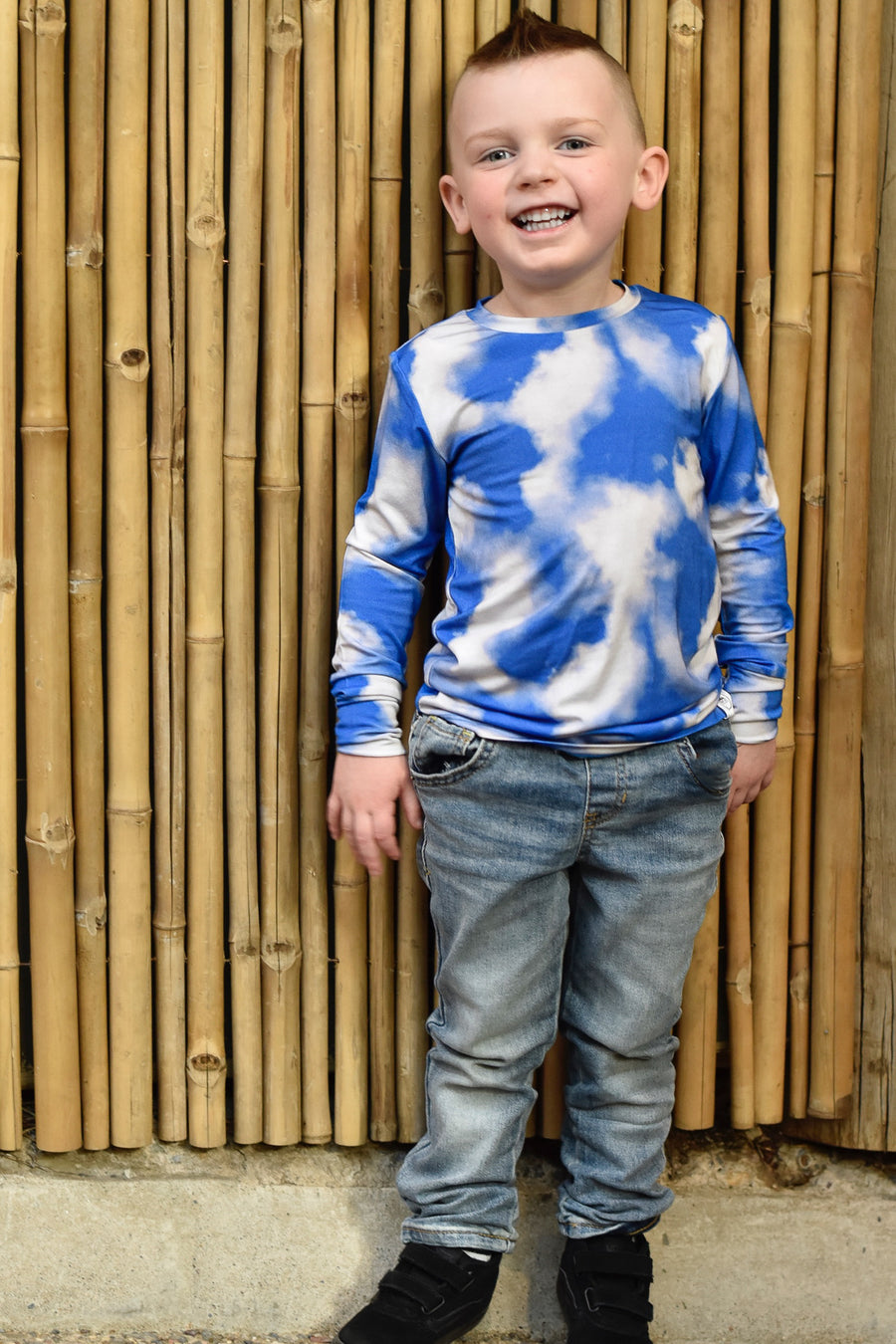 2 pc Loungewear Set in Watching Clouds | Bamboo Viscose