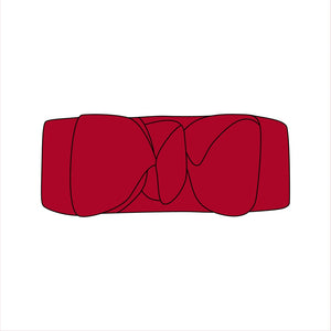 Headwrap in Holly Berry | Bamboo Viscose