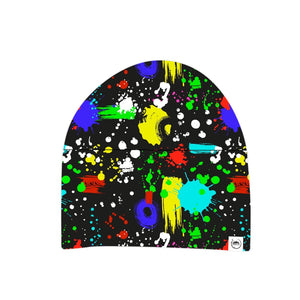 Beanie in Splash of Color | Bamboo Viscose