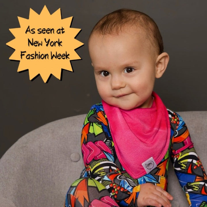 Bib in Electric Candy | Bamboo Viscose