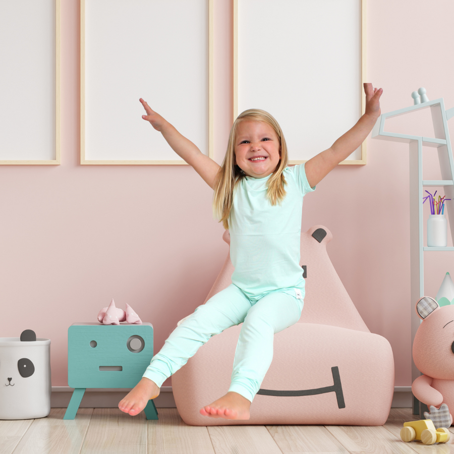 2 pc Loungewear Set in Cool Mint | Bamboo Viscose