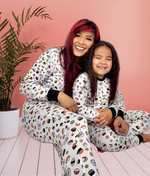 Women’s 2 pc set in Kabuki Sushi | Bamboo Viscose